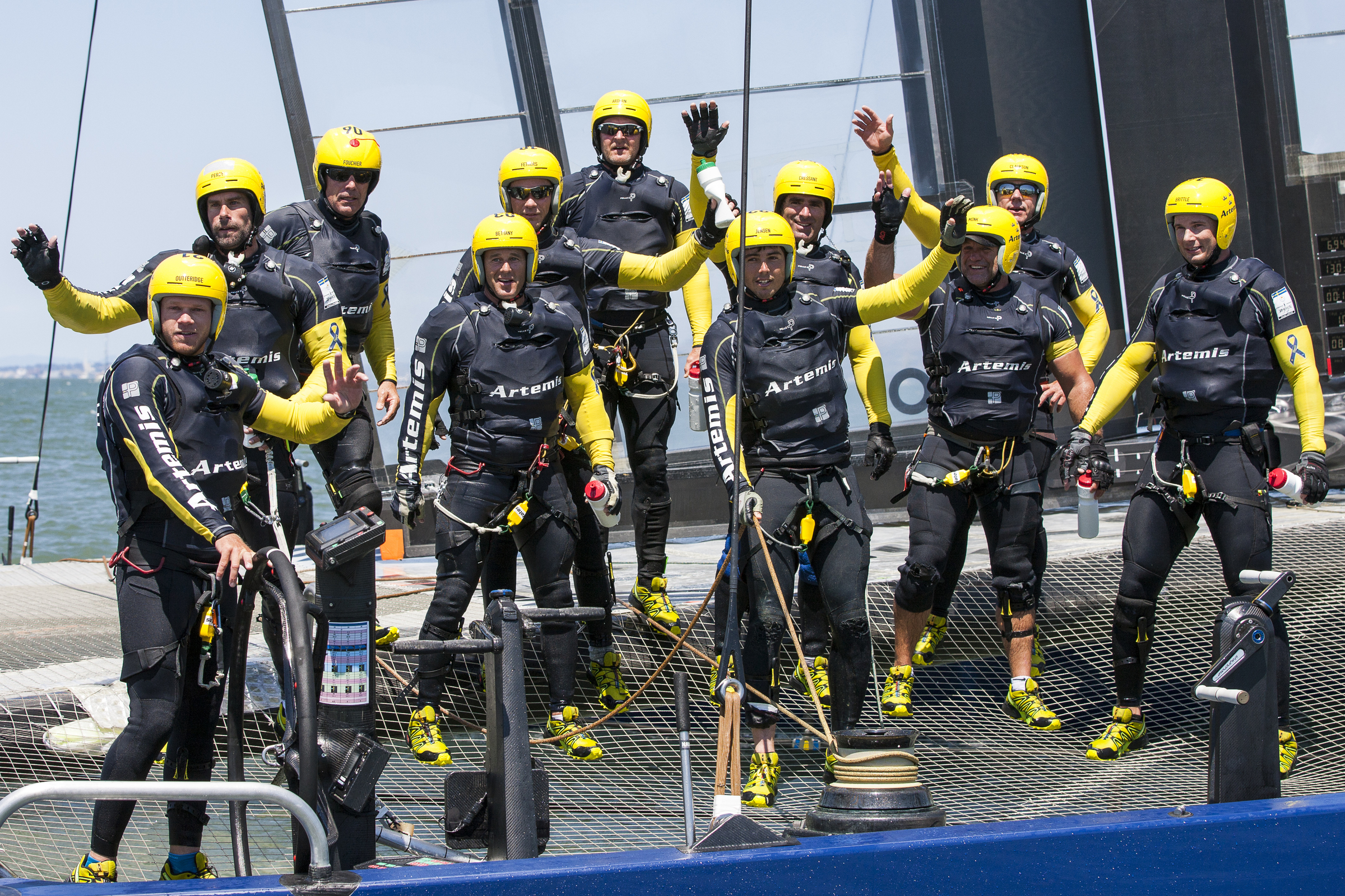 Artemis Racing: Challenger 34th America's Cup - Graphis